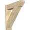 Ekena Millwork Traditional Slat Rough Sawn Outlooker, Douglas Fir, 8"W x 32"D x 32"H OUT08X32X32TRA06RDF - alternate 1